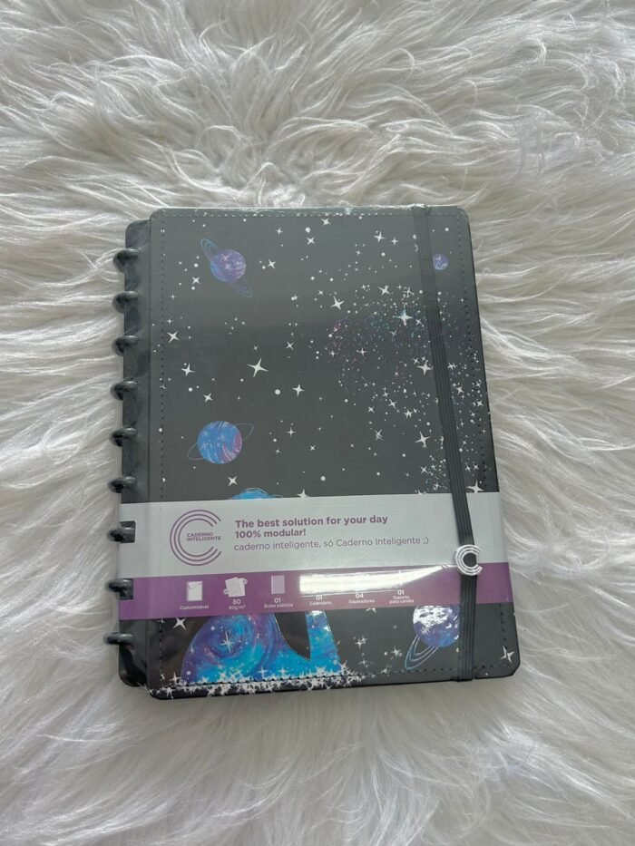 Caderno Inteligente By Gocase Poeira das Estrelas- Médio