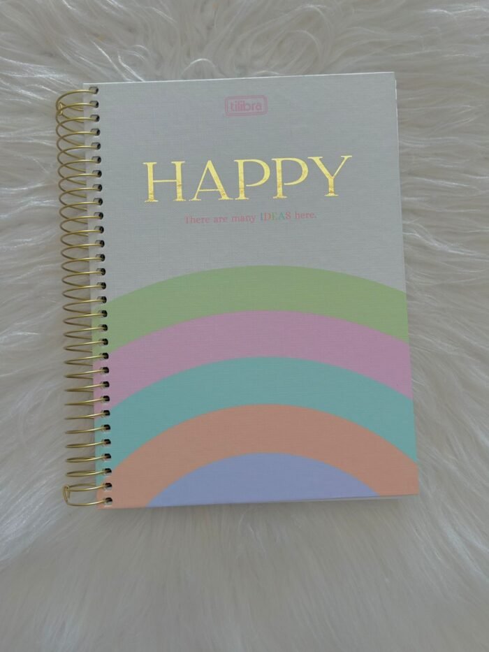 Caderno Colegial Happy - Tilibra