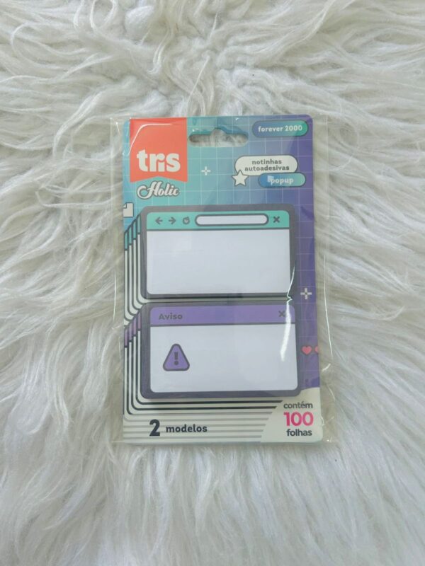 Notinhas Autoadesivas Popup- Tris