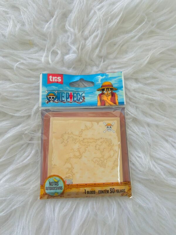 Bloco de Notas Adesivas One Piece - Tris