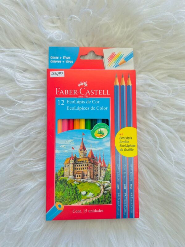 Lápis de Cor 12 Cores - Faber-Castell