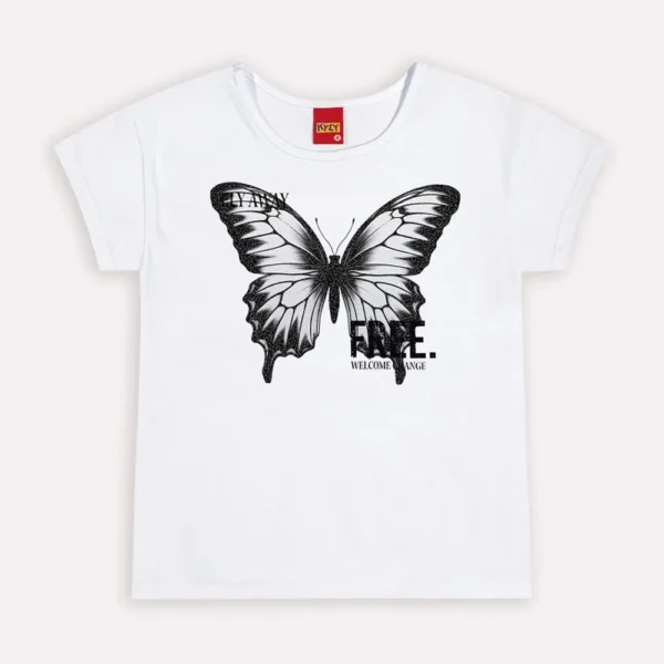 Conjunto Infantil Menina Borboleta com Glitter Kyly - Image 2