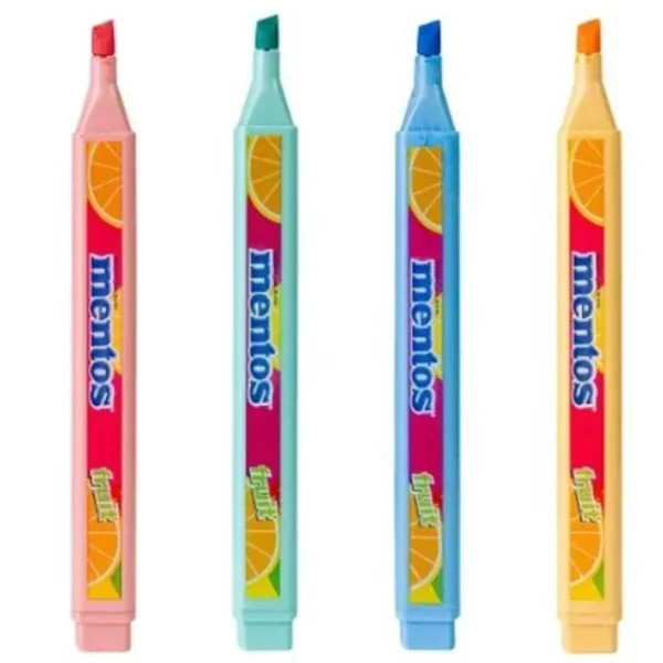 Kit Marca Texto com Cheirinho de Mentos 4 Unidades | Compactor - Image 3