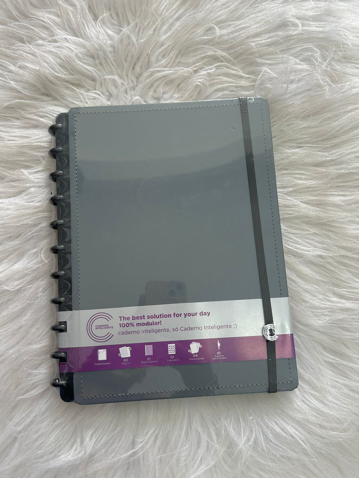 Caderno Inteligente Grey- Grande