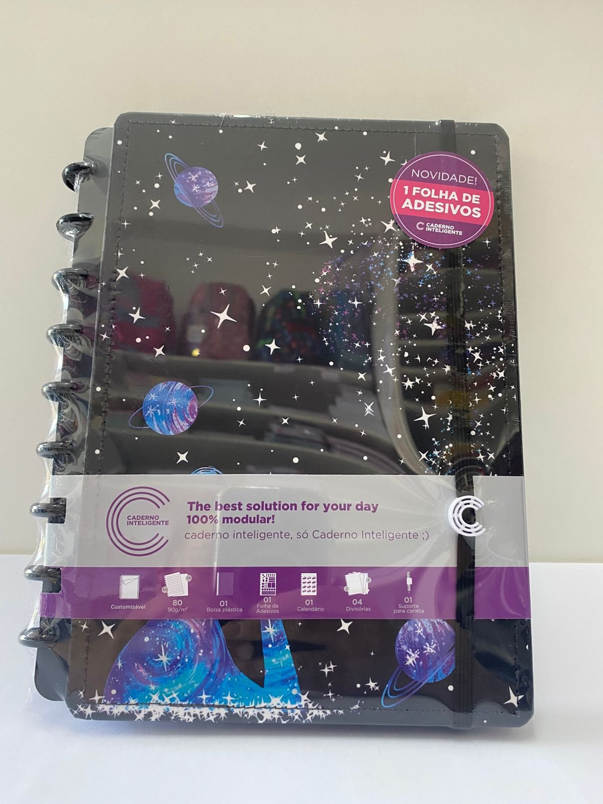 Caderno Inteligente By Gocase Poeira das Estrelas- Médio