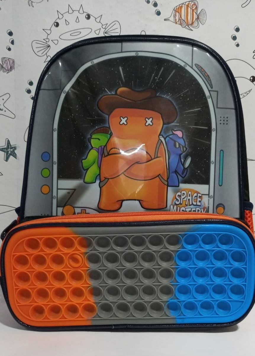 Mochila infantil Pop it